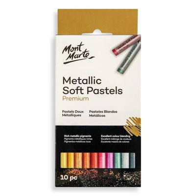 Metallic Soft Pastels 10pc