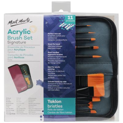 Acrylic Brush Set Signature 11pc