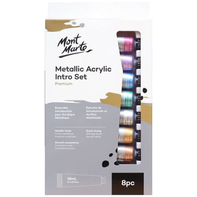 Metallic Acrylic Intro Set 8pc