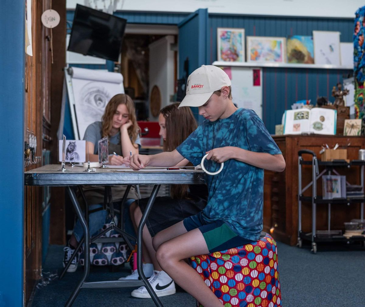 Students at Eyecatcher Arts