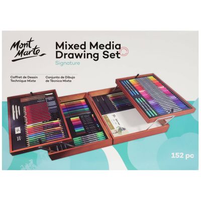 MM Mixed Media Drawing Set 152pc