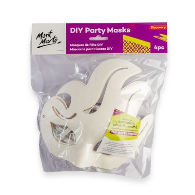DIY Party Masks Discovery 4pc &ndash; Flame