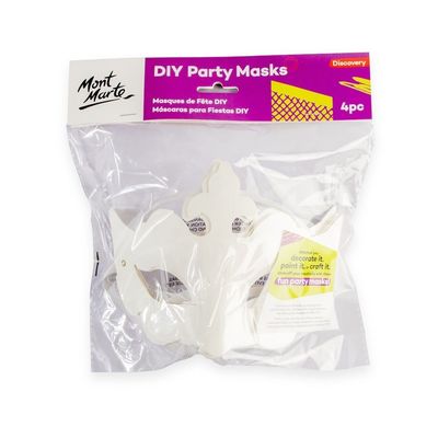 DIY Party Masks Discovery 4pc &ndash; Masquerade