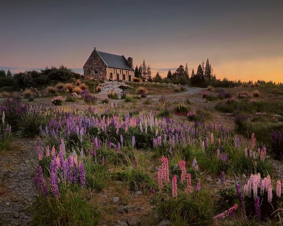 Church of the Good Shepherd in Tekapo
