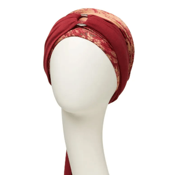 HocSienna Boho Turban - Oriental Red