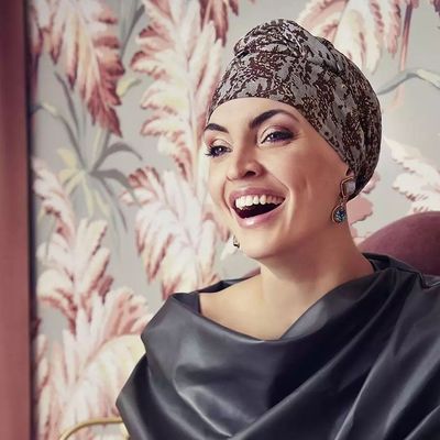 HocAmber Boho Turban Set - Gold Dust Browns