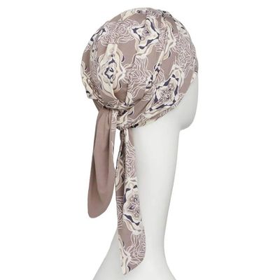 House of Christine Beatrice Turban with Ribbon Ties