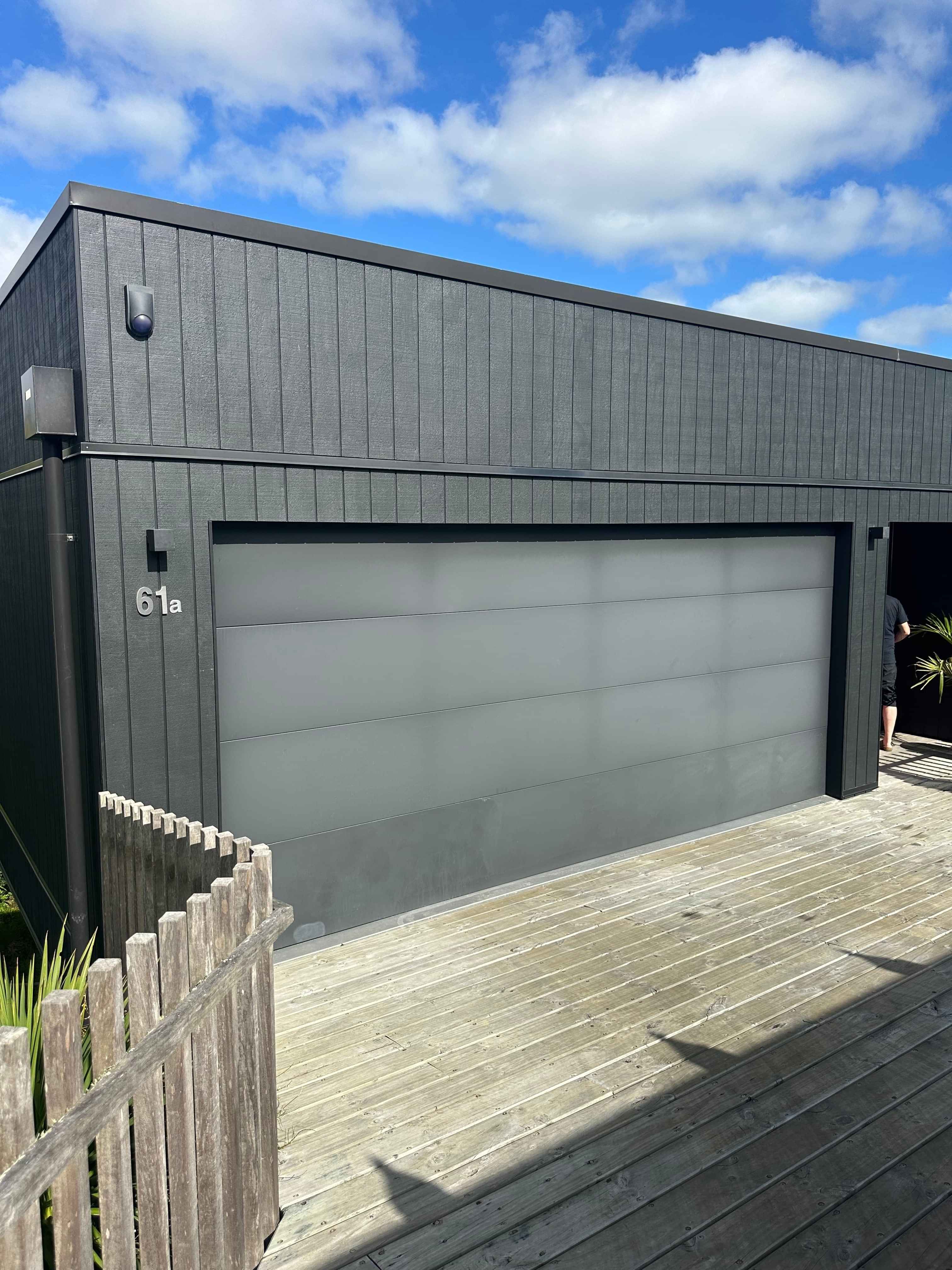 repainting garage door 