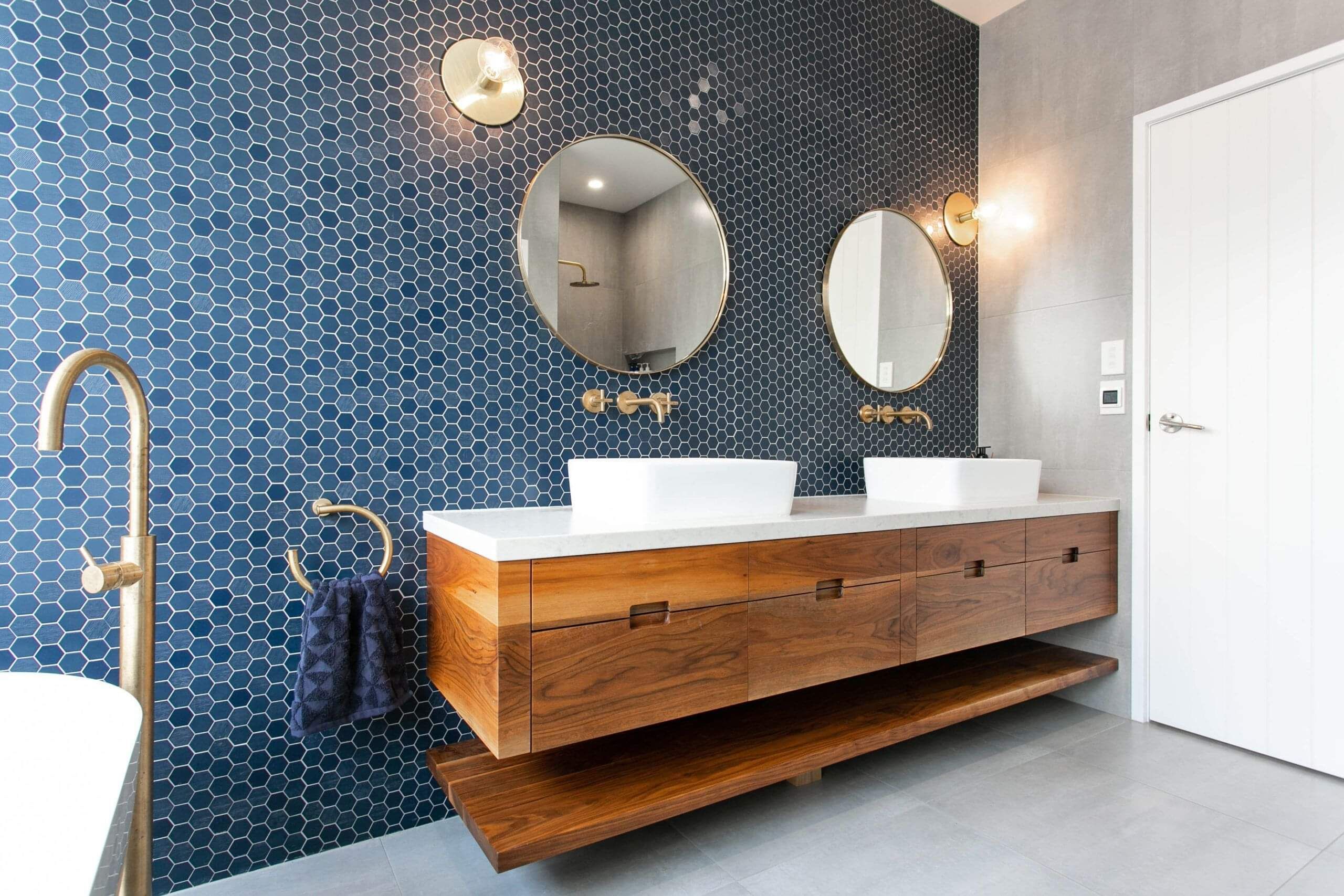 Bathroom vanity with quality craftsmanship