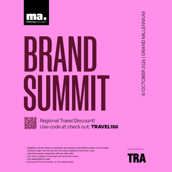 Marketing Association Brand Summit 2026 - Premium Partner TRA