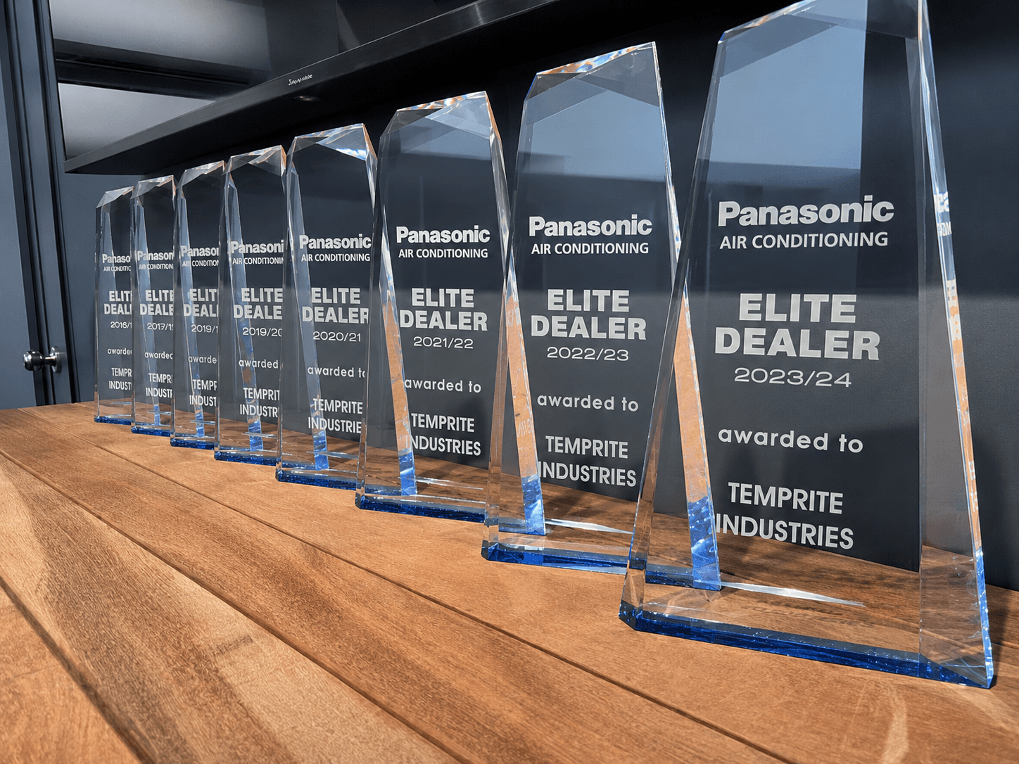 Panasonic Elite Dealer awards presented to Temprite Industries