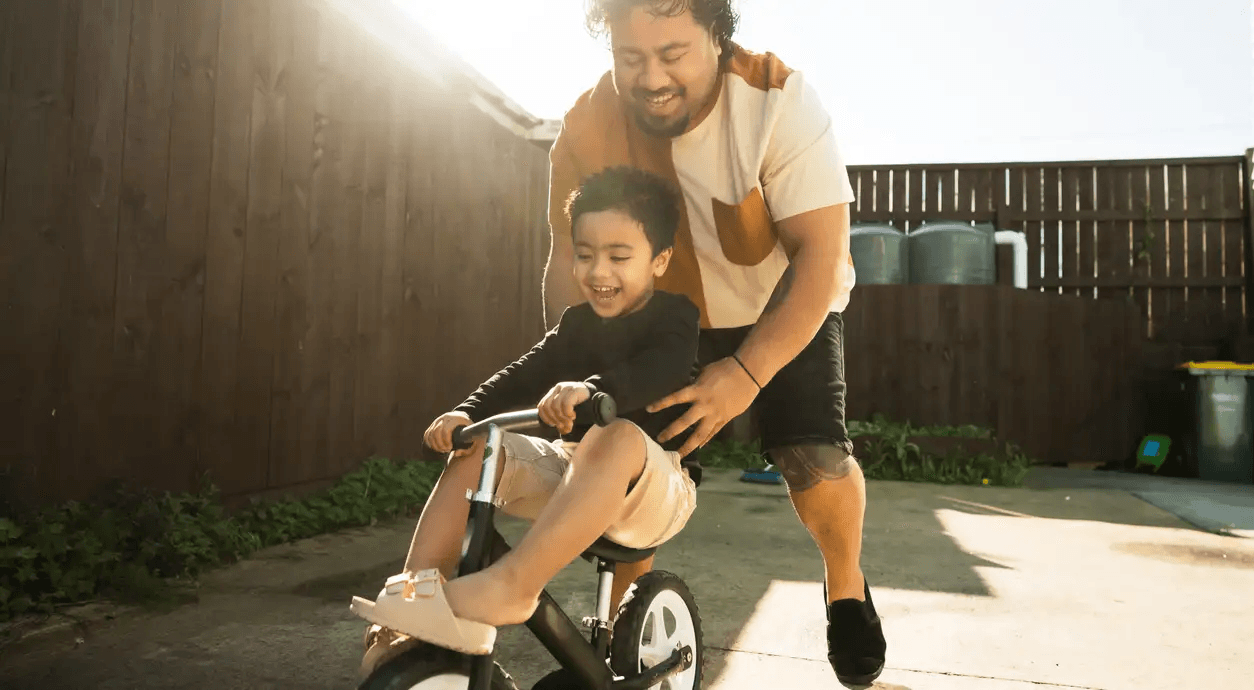Aaron Ngata at a Northland building site with Bay of Islands view