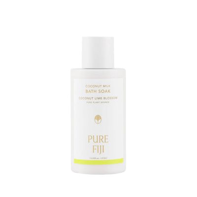 Pure Fiji Milk Bath Soak 415ml - Coconut Lime Blossom