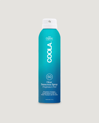 COOLA - Clear sunscreen Spray - SPF50 - FRAGRANCE FREE