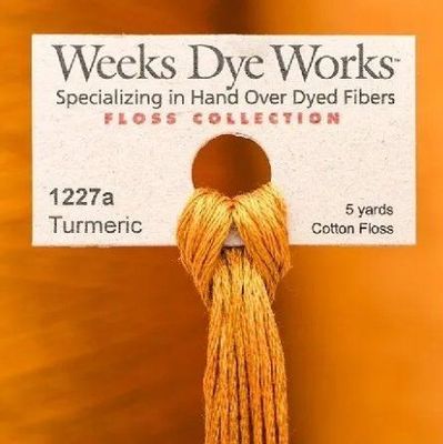 Weeks Dye Works Turmeric #1227a