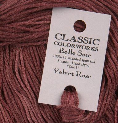 Belle Soie Silk Floss - Velvet Rose