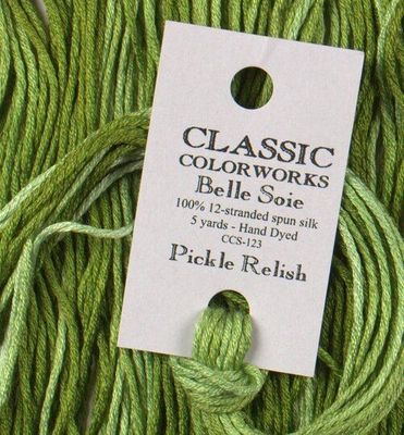 Belle Soie Silk Floss - Pickle Relish