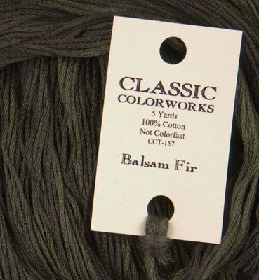 Classic Colorworks floss - Balsam Fir Green