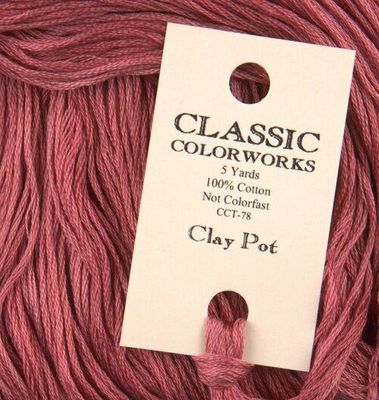Classic Colorworks Floss - Clay Pot Red
