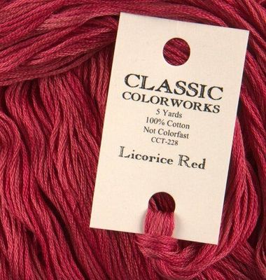 Classic Colorworks Floss - Licorice Red