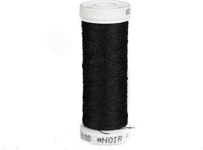 Au Ver A Soie : Soie Surfine - Noir