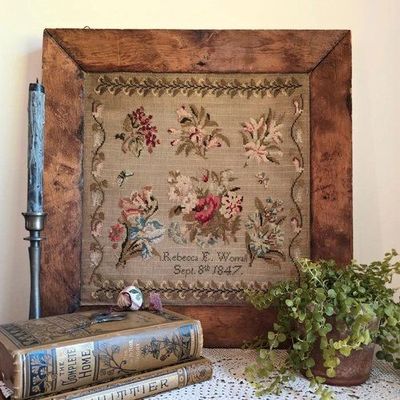 Rebecca Worral 1847 Cross Stitch Pattern