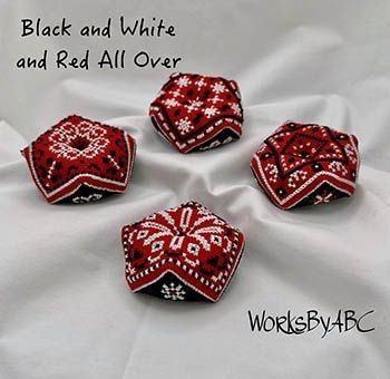Black and white and Red all over