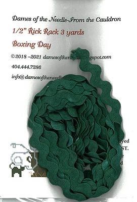 DAMES OF THE NEEDLE 1/2" Rick Rack (3yd/2.75M)