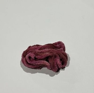 chenille - pink 3 metres