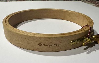 NURGE WOODEN HOOP - 24MM X 160MM SIZE 3