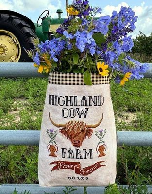 Highland Cow Feed Sack