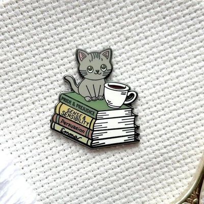 Cats, Coffee and Jane Austin - Needle Minder