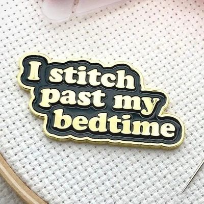 I stitch past my bedtime - needle minder