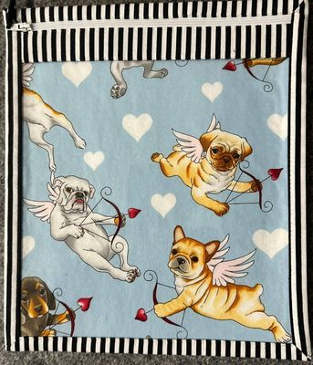 puppy Angels-project bag