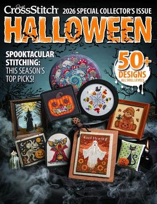 Just Cross Stitch Halloween Collectors issue 2026