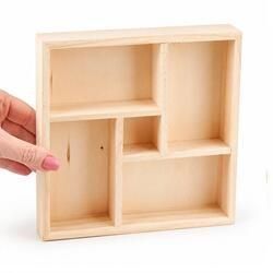 Unfinished Wood Shadow Box