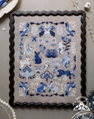 DELFT BUNNIES - PREORDER - NEEDLEWORK MARKET26