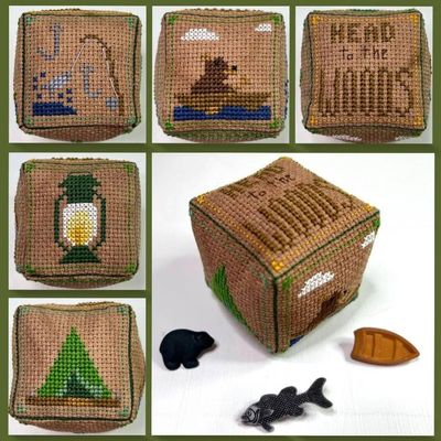 Camping ll - small cube series - PREORDER - NEEDLEWORK MARKET