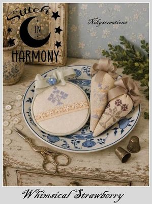 Whimsical Strawberry - PREORDER - needlework market26