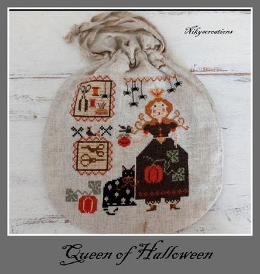 Queen of Halloween PREORDER - needlework market26
