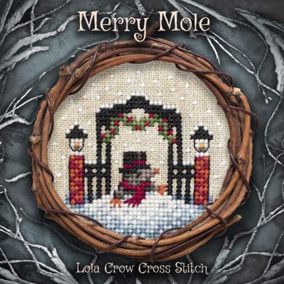 Merry Mole - PREORDER - needlework market26