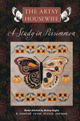 A Study in Persimmon -PREORDER - needlework market26