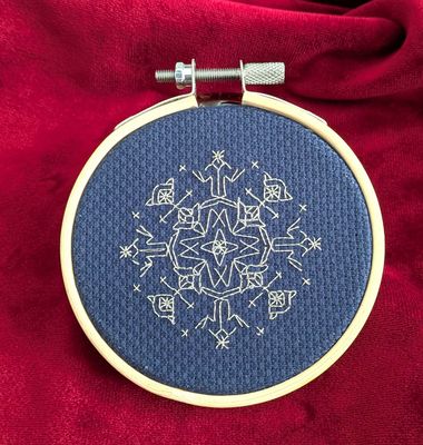 Sparkly Snow -PREORDER - needlework market26