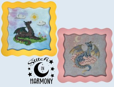 Dainty Dragons -PREORDER - needlework market26