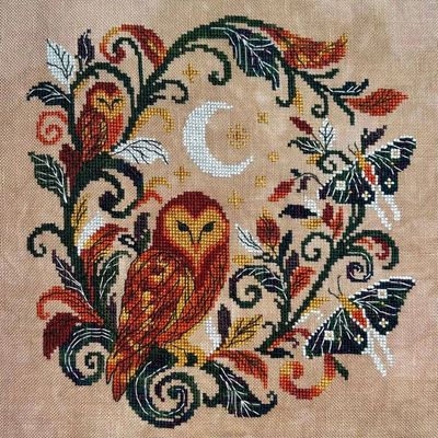Mystical Owls -PREORDER - needlework market26