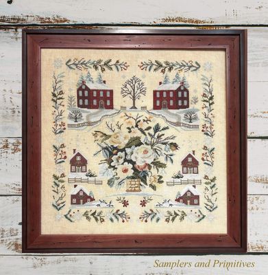 Winter Day Sampler - PREORDER - Needlework Market26