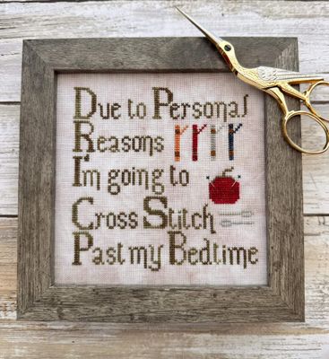 Personal Reasons - NEEDLEWORK MARKET - PREORDER