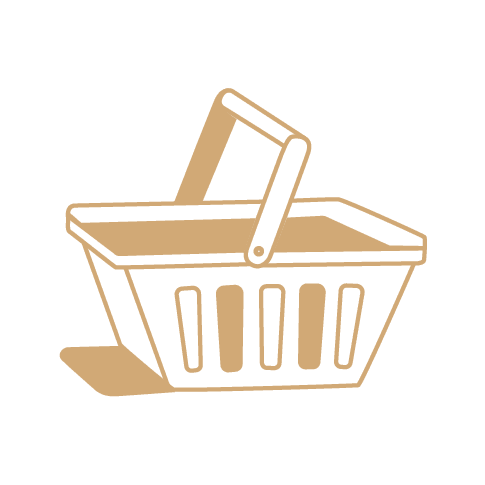 shopping basket icon | Maplewood homes are 1.6km from New World Morrinsville