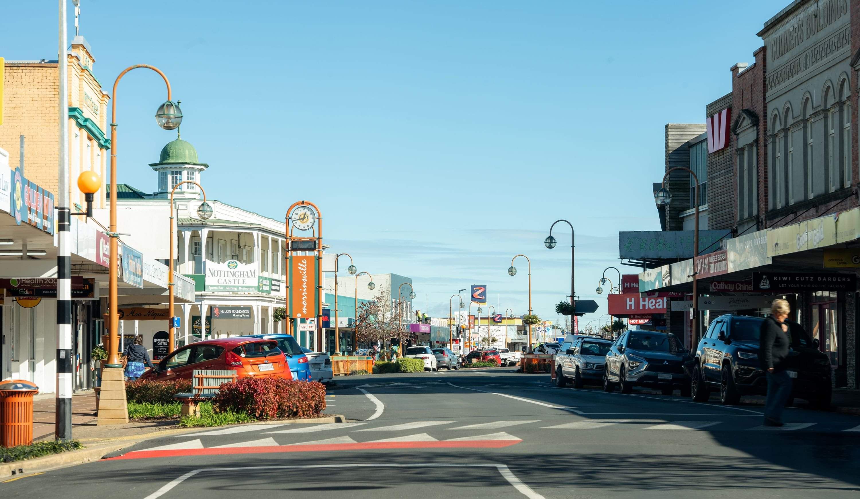 A growing local community, Morrinsville town centre is the perfect spot for morning coffee catch ups