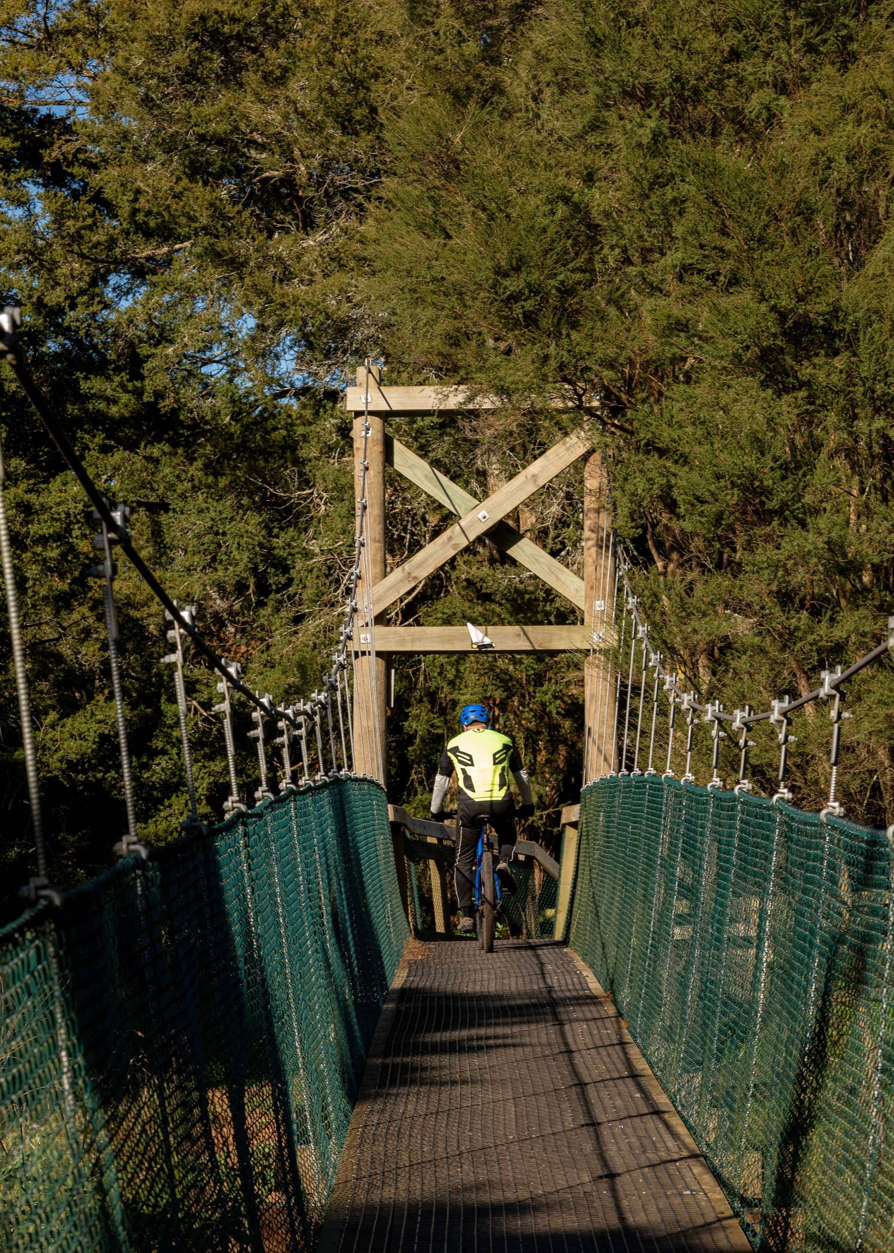 Great spots for bike rides, the bike trails and walkways are nearby to Maplewood in Morrinsville